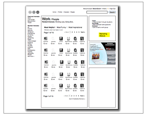 teebeedee wireframe 